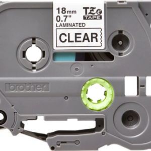 Alternative view of Brother TZe 141 Tape - Black on Clear - 18mm