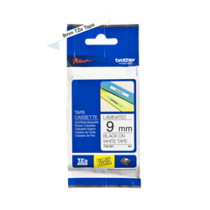 Alternative view of Brother TZe 221 Tape - Black on White - 9mm