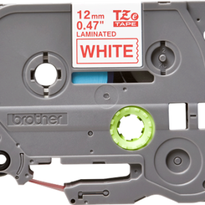 Alternative view of Brother TZe 232 Tape - Red on White - 12mm