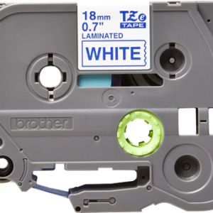 Alternative view of Brother TZe 243 Tape - Blue on White - 18mm