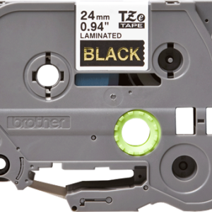 Alternative view of Brother TZe 354 Tape - Gold on Black - 24mm