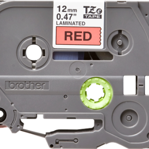 Alternative view of Brother TZe 431 Tape - Black on Red - 12mm