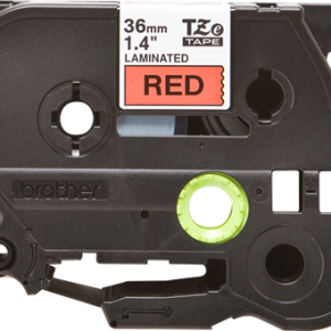 Alternative view of Brother TZe 461 Tape - Black on Red - 36mm