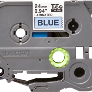 Alternative view of Brother TZe 551 Tape - Black on Blue - 24mm