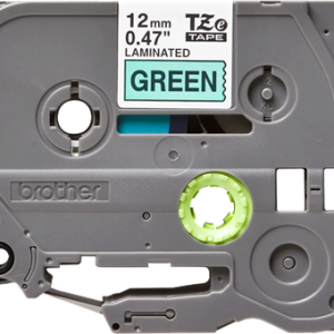 Alternative view of Brother TZe 731 Tape - Black on Green - 12mm
