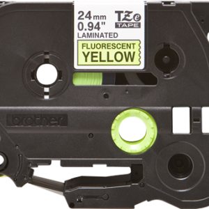 Alternative view of Brother TZe C51 Tape - Black on Yellow Fluorescent - 24mm