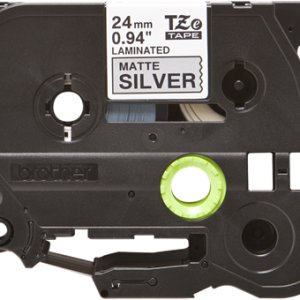 Alternative view of Brother TZe M951 Tape - Black on Matt/Silver - 24mm