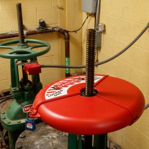 Collapsible Gate Valve Lockout