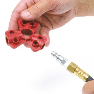 Pneumatic Quick-Disconnect Lockout