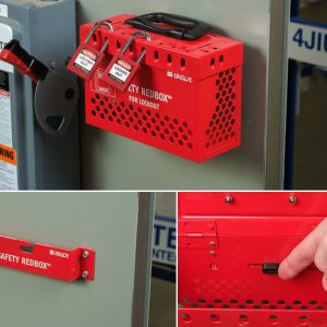 Safety Redbox Group Lockout Box